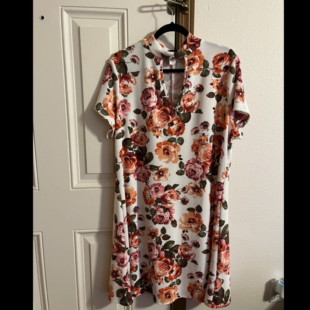 Cute floral summer dress